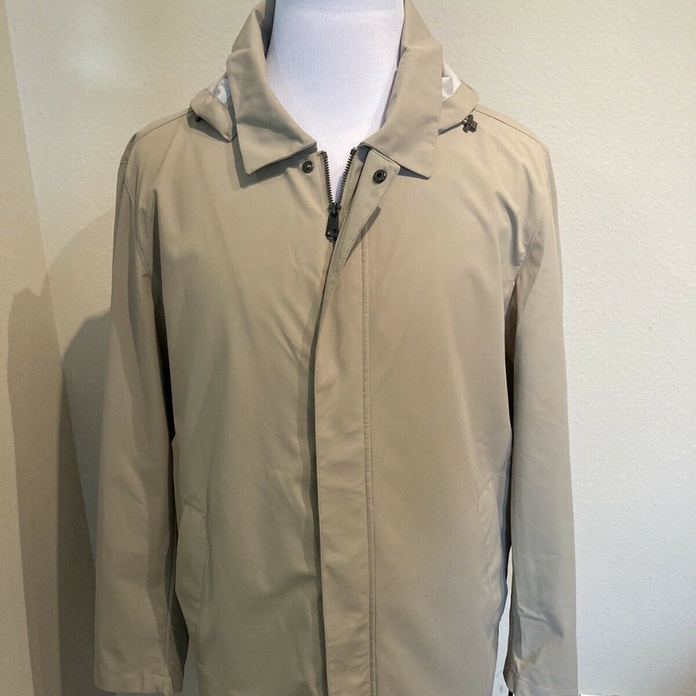 Calvin Klein Men's Water Resistant Trench Coat